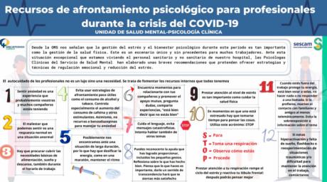 La Gerencia del Área Integrada crea un circuito para la atención emocional a pacientes, familiares y profesionales ante la crisis sanitaria