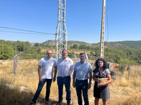 La cobertura 5G llaga a la pedanía de La Olmeda en Santa Cruz de Moya