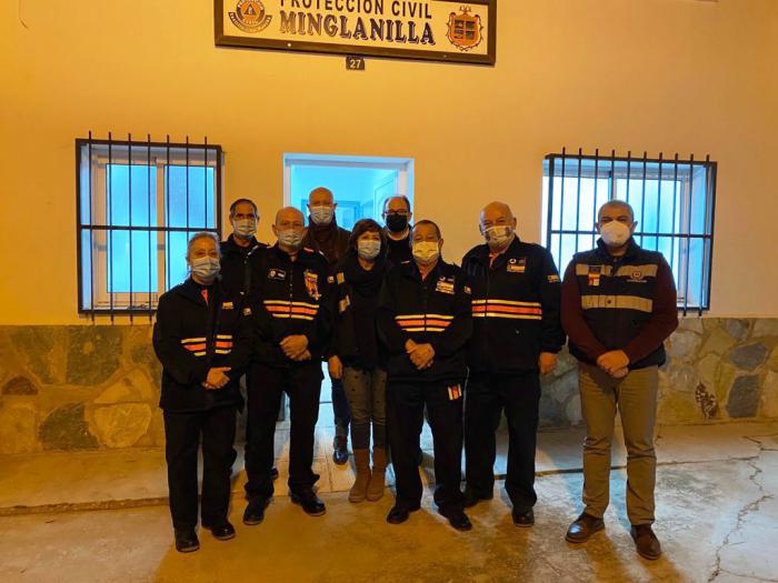 La Agrupación de Protección Civil de Minglanilla recibe nuevo material de emergencias