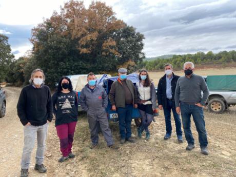 La Junta realiza acciones de conservación y restauración en la Cañada Real conquense para “hacer más cómodo el trayecto a los ganaderos trashumantes”