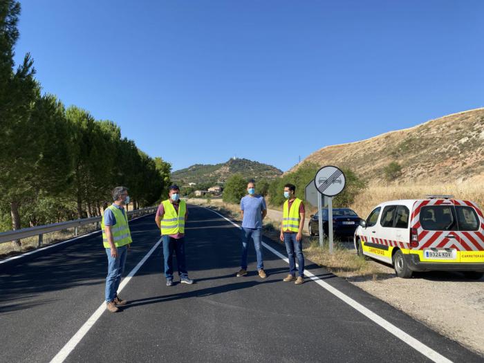 Se acometen obras de refuerzo y mejora en la CM-310 a su paso por La Peraleja