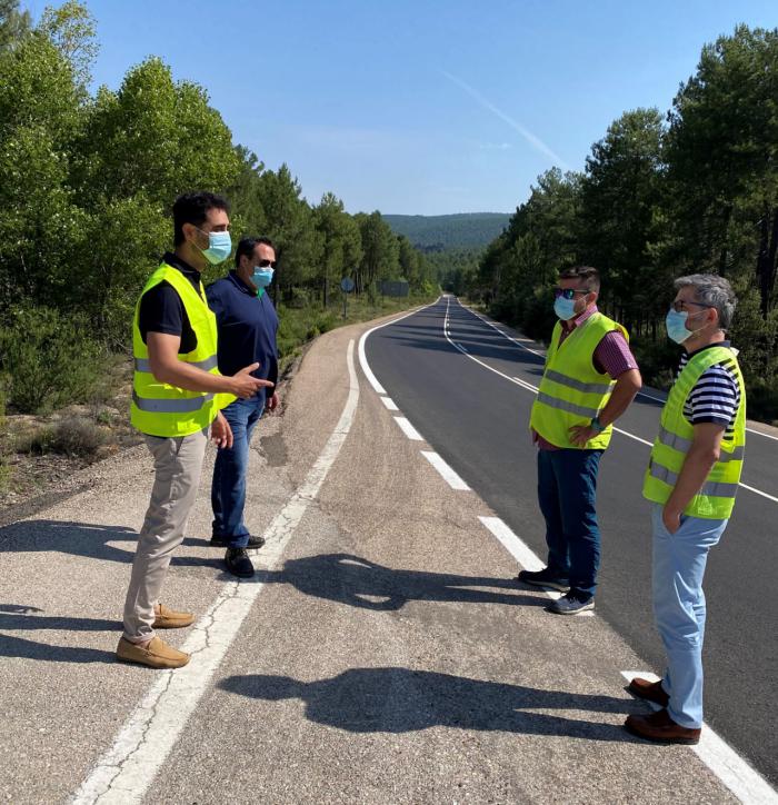 La Junta acomete obras de mejora en la carretera CM-210 por un importe de casi 100.000 euros