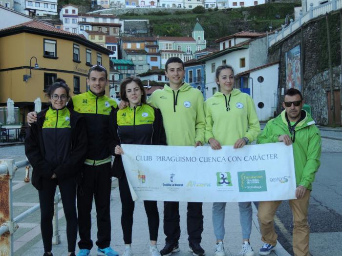 El Club Piragüismo Cuenca en la Copa de España de pista de 1000 y 500 metros