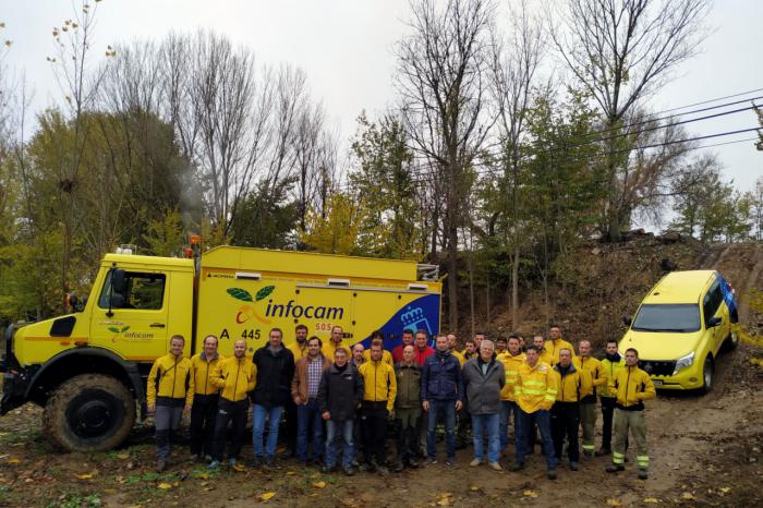 La Junta forma a los trabajadores del Plan Infocam con cursos para instructores de conducción de vehículos especializados en la prevención y extinción de incendios forestales