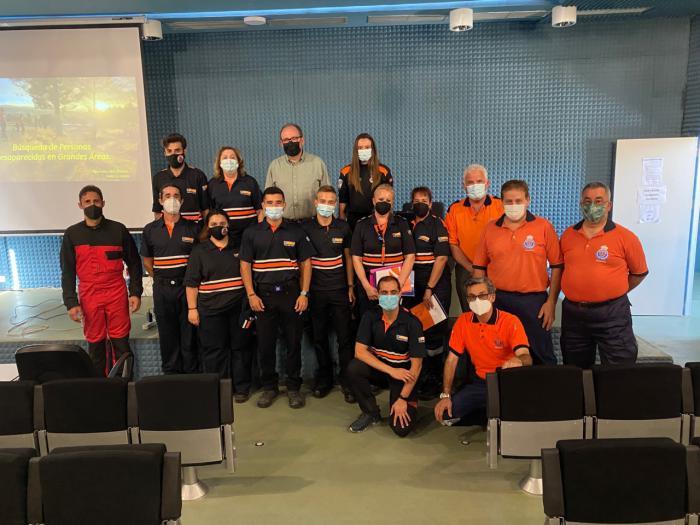 17 voluntarios de Protección Civil se forman en la búsqueda de personas desaparecidas