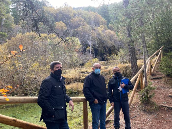 Se acometerán obras de mejora y adaptación en el Monumento Natural del Nacimiento del Río Cuervo