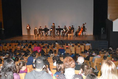 Más de un millar de alumnos asisten a los conciertos didácticos dentro de la Semana de Música Religiosa