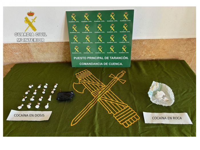 



La Guardia Civil detiene a dos personas por tráfico de drogas en Tarancón



