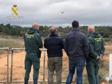 La Comandancia de la Guardia Civil de Cuenca sede de un curso de titulación de drones