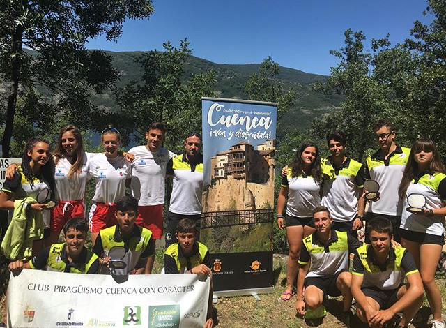 El Club Piragüismo Cuenca con Carácter participa en la XXII Trofeo Internacional K-4 “Ciudad de Valladolid” y en la LVII Regata Internacional en Sanabria