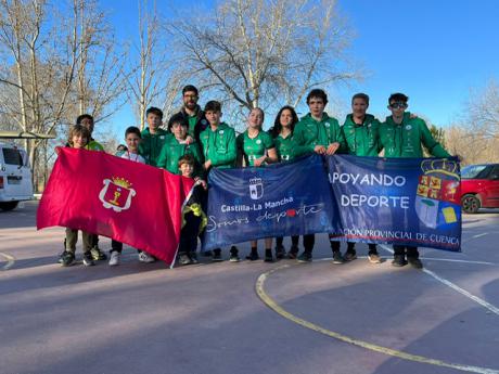 Buena participación del Club Piragüismo Cuenca con Carácter en el Campeonato de Invierno de Madrid