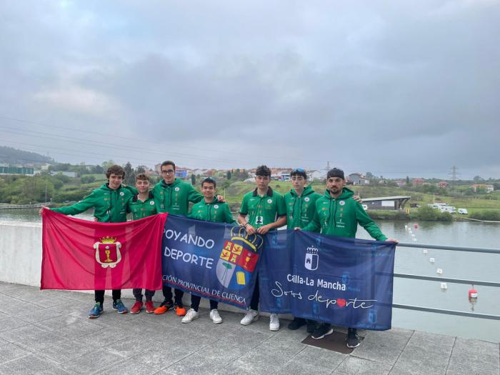 Buena participación del Club Piragüismo Cuenca con Carácter en la Copa de España de Sprint Olímpico en Trasona