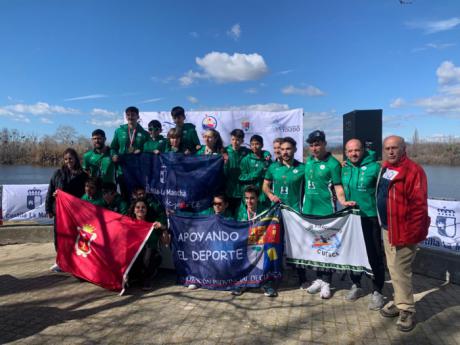 El Club Piragüismo Cuenca con Carácter inicia la temporada con la participación en el Campeonato Regional de Invierno