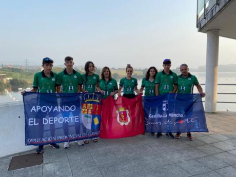 Carlos López Belinchón y David del Santo del Club Piragüismo Cuenca con Carácter consiguen un bronce en el C2 juvenil 200m