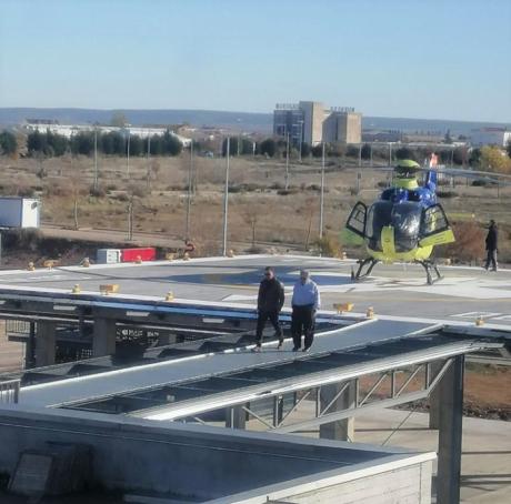 Se inician las pruebas de vuelo en el helipuerto de Tarancón