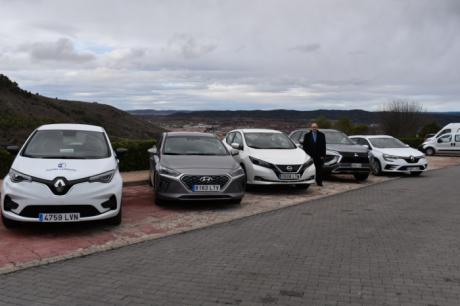 La Junta incorpora ocho nuevos vehículos ecoeficientes dentro de la renovación del parque móvil en la provincia de Cuenca 