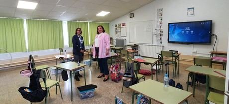 Educación destina desde 2015 alrededor de 200.000 euros a diferentes actuaciones de mejora en el colegio de Honrubia