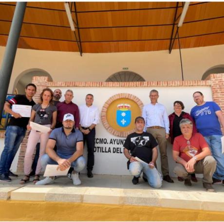 La Junta ha facilitado la contratación de diez personas en Motilla del Palancar para la rehabilitación de la plaza de toros de la localidad