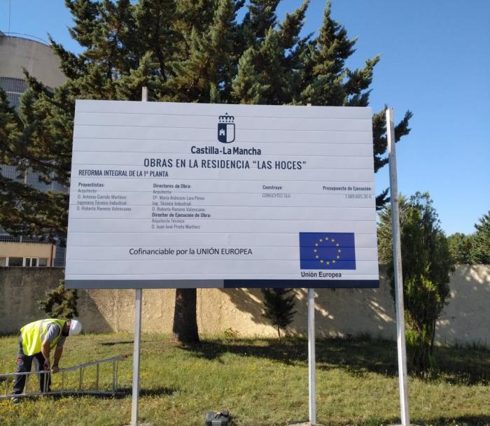 Comienzan las reformas y acondicionamiento de la residencia ´Las Hoces´ por un importe de alrededor de 1,6 millones de euros