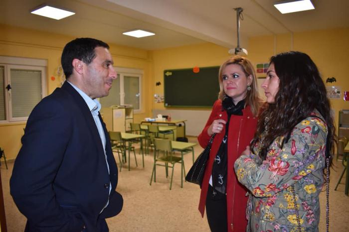 El Gobierno regional realiza mejoras en el colegio de Saelices dentro de la apuesta por la mejora de los servicios públicos