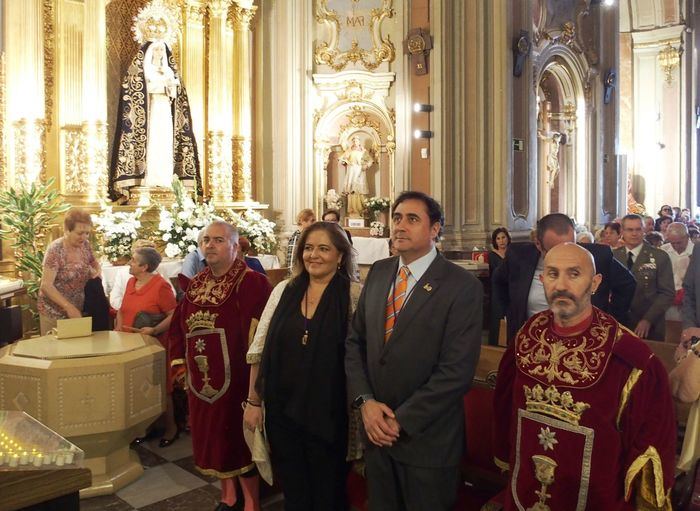 Cientos de conquenses acompañan a la Virgen de la Luz en la procesión y la misa por el día de su festividad