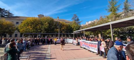 Nueva protesta en Cuenca en defensa del tren convencional