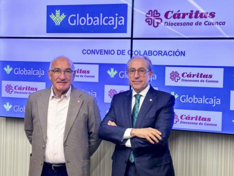 Globalcaja respalda la labor que realiza Cáritas Diocesana en Cuenca para dar una vida digna a las personas en exclusión social