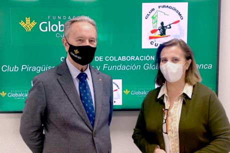 El Club Piragu&#776;ismo Cuenca con Cara&#769;cter firma el convenio de colaboracio&#769;n con Globalcaja