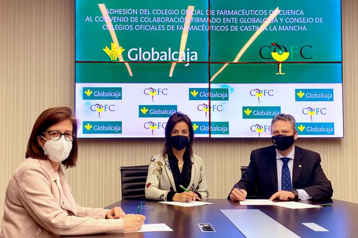 Globalcaja revalida su apoyo a los farmacéuticos colegiados de Cuenca