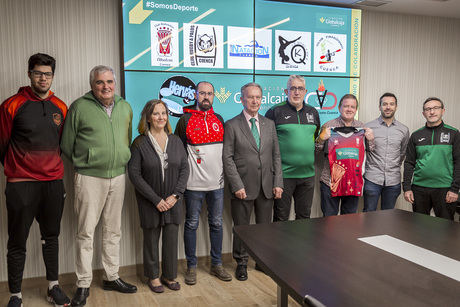 La Fundación Globalcaja renueva su apoyo con seis clubes que enriquecen la oferta deportiva en la provincia