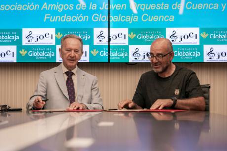 La Fundación Globalcaja Cuenca y la Asociación Amigos de la Joven Orquesta de Cuenca, comprometidos con el talento y la cultura