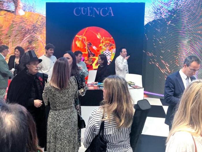 El espacio de Cuenca en Fitur está logrando una gran afluencia de público y profesionales durante los primeros días de la feria