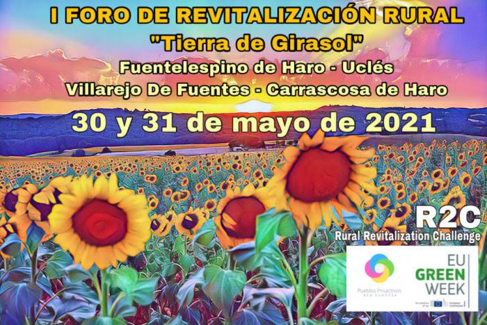 Cuatro pueblos conquenses acogen el I Foro de Revitalización Rural 'Tierra de Girasol'