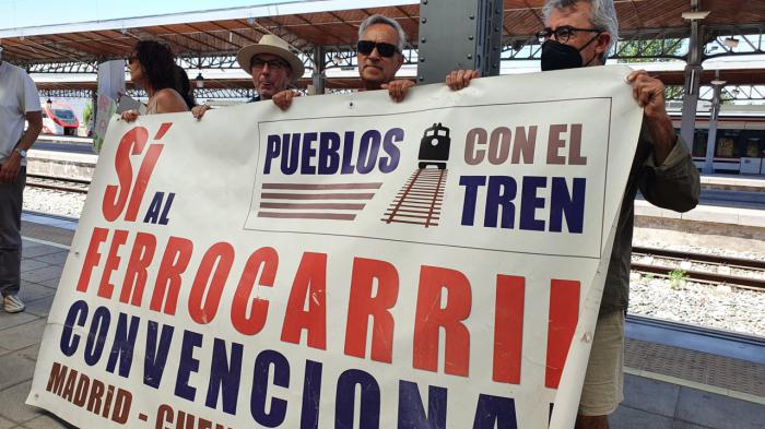 Izquierda Unida exige el mantenimiento de la línea de Tren Madrid-Cuenca porque su cierre “deja a la provincia sin una comunicación sostenible, social y ya amortizada”