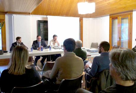 La Diputación y el Colegio de Arquitectos de Cuenca inician su camino conjunto en favor del patrimonio de la provincia