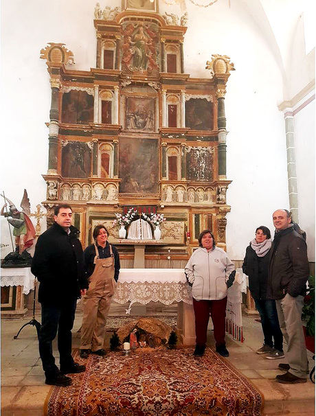 Diputación emprende la restauración del Retablo Mayor de la iglesia de San Miguel Arcángel de Valdemoro del Rey