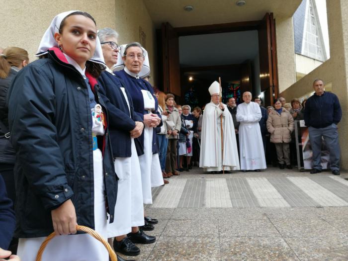 Las reliquias de Santa Bernardita han llegado este miércoles a Cuenca y podrán ser veneradas hasta el viernes