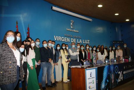 La Gerencia del Área Integrada recupera la Jornada Científica para despedir a los 22 residentes que finalizan su formación en Cuenca