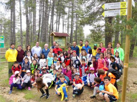 Inaugurado dos nuevos senderos en el entorno del Albergue de Fuente de las Tablas