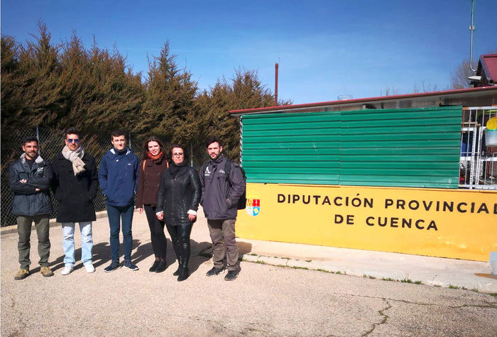 García Casado muestra a Podemos Cuenca las mejoras acometidas en el Albergue Provincial de Animales