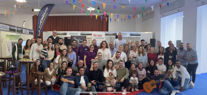 Éxito de participación y afluencia en la I Feria del Vino y el Producto Local de Graja de Iniesta