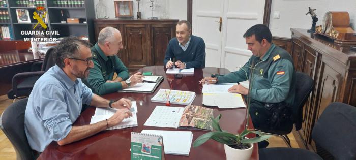 La Guardia Civil se reúne con la Delegación Provincial de Sanidad