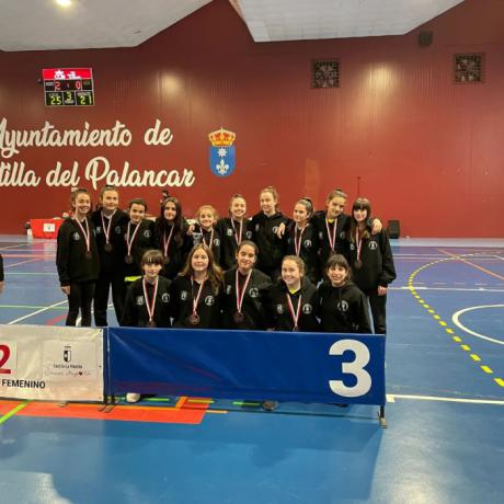 Las infantiles del Club Voleibol Iniesta, clasificadas para el Campeonato de España
