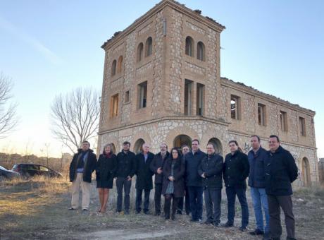 Prieto ve en Adif un aliado en el proyecto de Diputación para la revitalización de la zona de la línea férrea Cuenca-Utiel