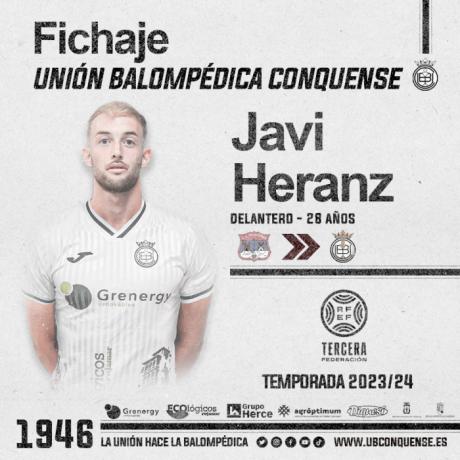 Javi Heranz, segundo fichaje del Conquense para la próxima temporada