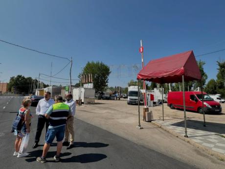El recinto ferial se prepara para ser inaugurado este viernes en Cuenca
