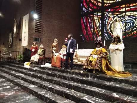 La magia de las ondas y de los Reyes Magos se fusionan para llevar la ilusión a los niños de la parroquia, con tintes conquenses, del Espíritu Santo de Madrid