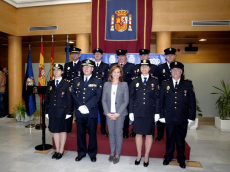 La subdelegada del Gobierno en Cuenca preside el acto de celebración del 194 Aniversario de la creación de la Policía Nacional