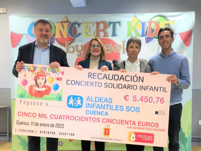 Casi 5.500 euros recaudados gracias al ‘Concert Kids by Gisela’