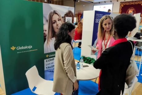 Globalcaja, entidad líder en contratación, participa en el 17º Foro de Empleo de la Universidad de Castilla-La Mancha